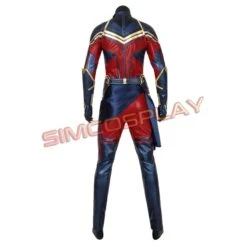 Captain Marvel Costume Avengers 4 Endgame Cosplay Suits Top Level -Simcosplay Outlet Store sac4447a5 1