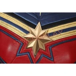 Captain Marvel Costume Avengers 4 Endgame Cosplay Suits Top Level -Simcosplay Outlet Store sac4447a6