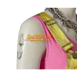 Harley Cosplay Costume With Tattoo Stickers And Accessories Yellow -Simcosplay Outlet Store sac4536a18