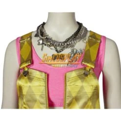 Harley Cosplay Costume With Tattoo Stickers And Accessories Yellow -Simcosplay Outlet Store sac4536a24