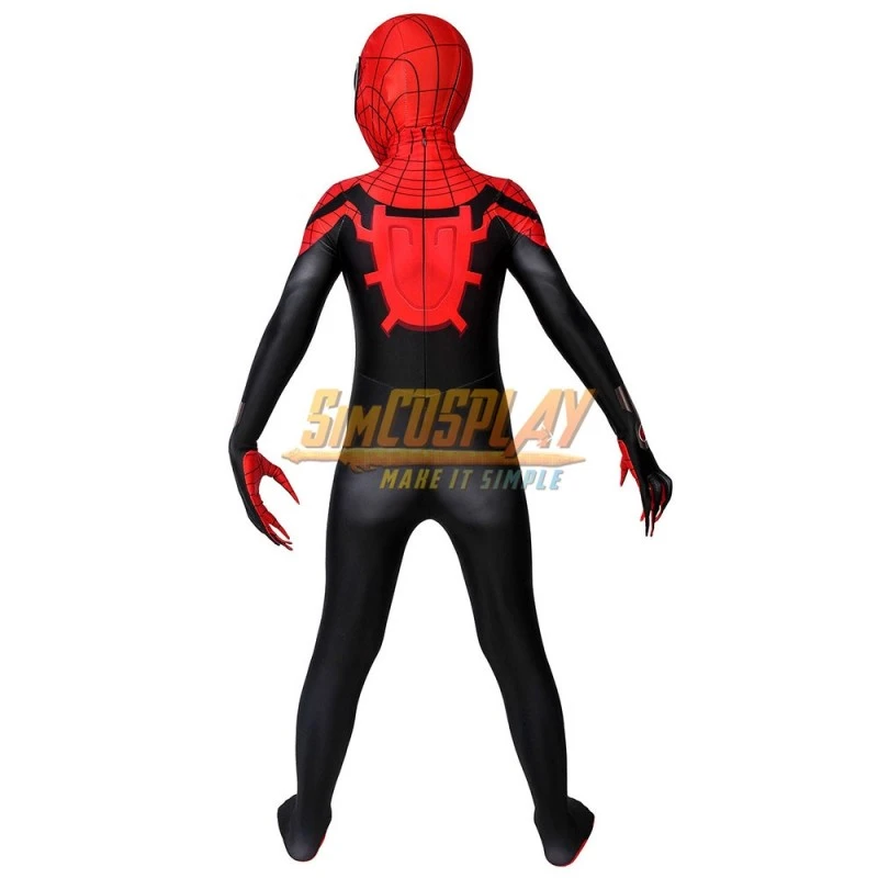 Kids Superior Spider-man Suit Spandex Cosplay Costume SKD19017 2 Kids Superior Spider-man Suit Spandex Cosplay Costume SKD19017 - Image 2