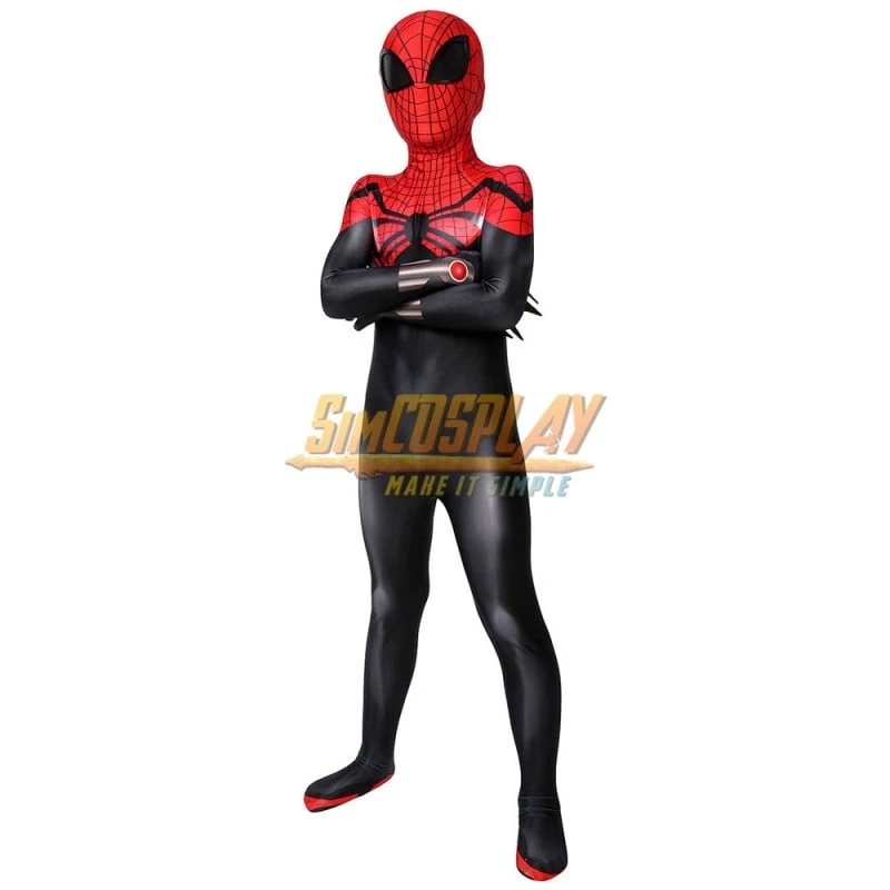 Kids Superior Spider-man Suit Spandex Cosplay Costume SKD19017 3 Kids Superior Spider-man Suit Spandex Cosplay Costume SKD19017 - Image 3
