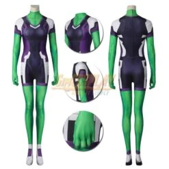 She-Hulk Spandex Cosplay Suit Jumpsuit Costumes