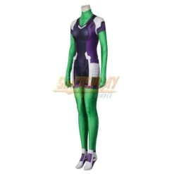 She-Hulk Spandex Cosplay Suit Jumpsuit Costumes -Simcosplay Outlet Store she hulk spandex cosplay suit jumpsuit costumes 3