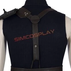FFVII Remake Cloud Cosplay Costumes Black Suits Top Level -Simcosplay Outlet Store sim0702ffc3
