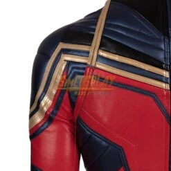 Captain Marvel Carol Danvers Cosplay Costume Endgame Version -Simcosplay Outlet Store sim0715ecmb15