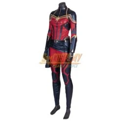 Captain Marvel Carol Danvers Cosplay Costume Endgame Version -Simcosplay Outlet Store sim0715ecmb7