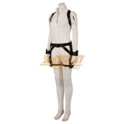 Black Widow White Costumes Natasha Romanoff Cosplay White Suits Top Level -Simcosplay Outlet Store sim0916wbw19