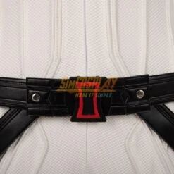 Black Widow White Costumes Natasha Romanoff Cosplay White Suits Top Level -Simcosplay Outlet Store sim0916wbw8