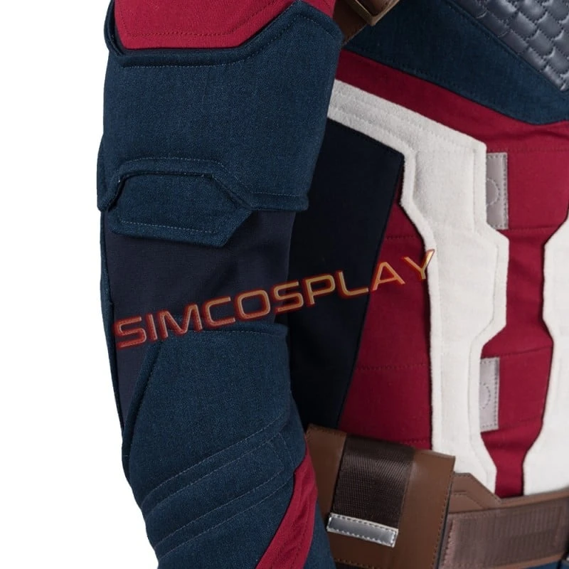 Captain America Suit Steve Rogers Cosplay Costume High Detail Edition 14 Captain America Suit Steve Rogers Cosplay Costume High Detail Edition - Image 14