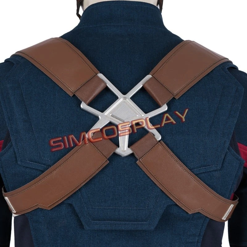 Captain America Suit Steve Rogers Cosplay Costume High Detail Edition 15 Captain America Suit Steve Rogers Cosplay Costume High Detail Edition - Image 15