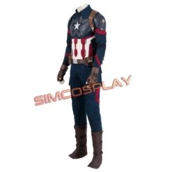 Captain America Suit Steve Rogers Cosplay Costume High Detail Edition 23 Captain America Suit Steve Rogers Cosplay Costume High Detail Edition -Simcosplay Outlet Store sim190226a2