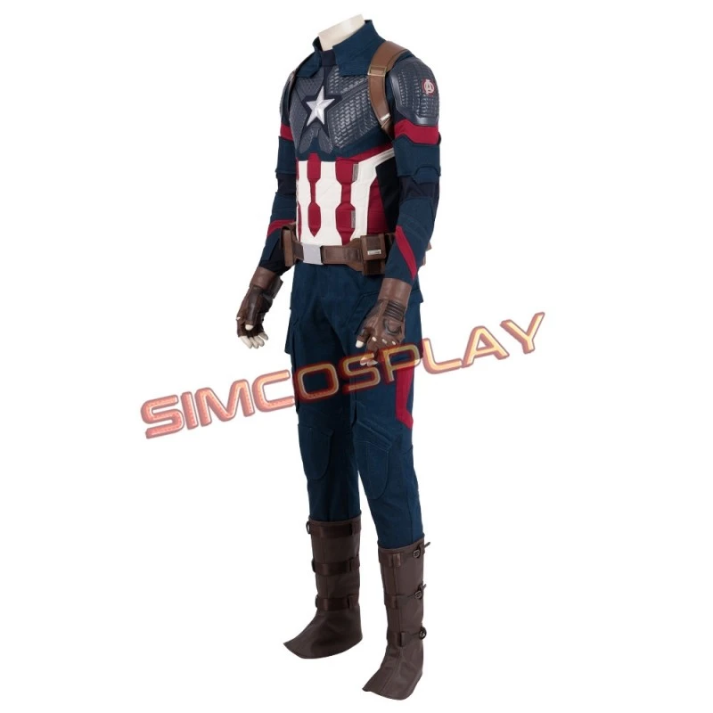Captain America Suit Steve Rogers Cosplay Costume High Detail Edition 4 Captain America Suit Steve Rogers Cosplay Costume High Detail Edition - Image 4