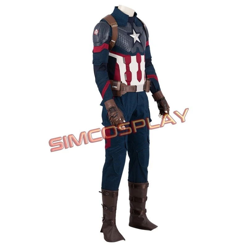 Captain America Suit Steve Rogers Cosplay Costume High Detail Edition 5 Captain America Suit Steve Rogers Cosplay Costume High Detail Edition - Image 5