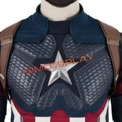 Captain America Suit Steve Rogers Cosplay Costume High Detail Edition 26 Captain America Suit Steve Rogers Cosplay Costume High Detail Edition -Simcosplay Outlet Store sim190226a7