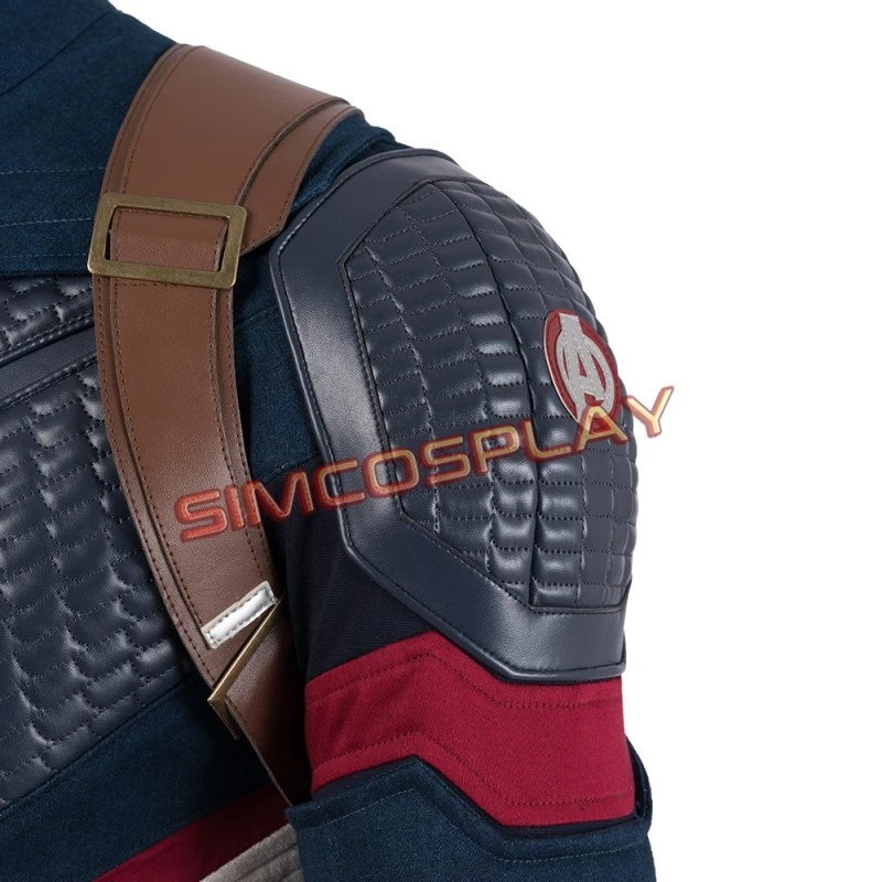 Captain America Suit Steve Rogers Cosplay Costume High Detail Edition 9 Captain America Suit Steve Rogers Cosplay Costume High Detail Edition - Image 9