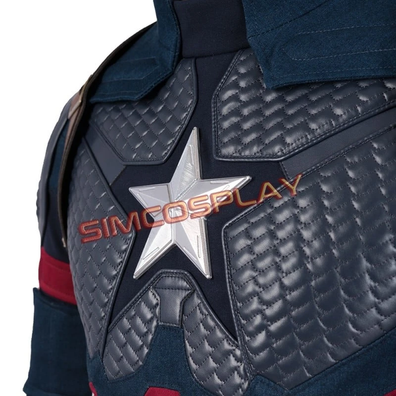 Captain America Suit Steve Rogers Cosplay Costume High Detail Edition 10 Captain America Suit Steve Rogers Cosplay Costume High Detail Edition - Image 10