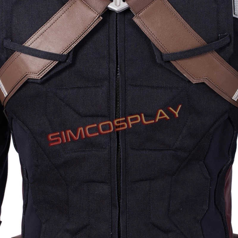 Avengers Endgame Captain America Cosplay Costumes Top Level 20 Avengers Endgame Captain America Cosplay Costumes Top Level - Image 20