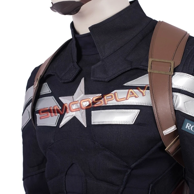 Avengers Endgame Captain America Cosplay Costumes Top Level 10 Avengers Endgame Captain America Cosplay Costumes Top Level - Image 10