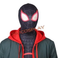 Spider Man Into The Spider Verse Cosplay Costumes Miles Morales Suit Top Level -Simcosplay Outlet Store sim20190254a9