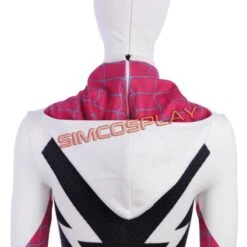 Gwen Stacy Suit Cosplay Costume Spider Man Into The Spider Verse Edition -Simcosplay Outlet Store sim2019025a11