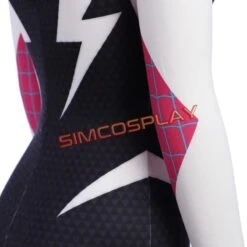 Gwen Stacy Suit Cosplay Costume Spider Man Into The Spider Verse Edition -Simcosplay Outlet Store sim2019025a13