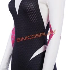 Gwen Stacy Suit Cosplay Costume Spider Man Into The Spider Verse Edition -Simcosplay Outlet Store sim2019025a15