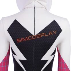 Gwen Stacy Suit Cosplay Costume Spider Man Into The Spider Verse Edition -Simcosplay Outlet Store sim2019025a17