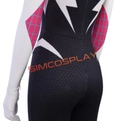 Gwen Stacy Suit Cosplay Costume Spider Man Into The Spider Verse Edition -Simcosplay Outlet Store sim2019025a18