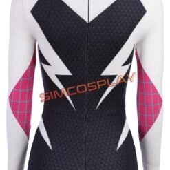 Gwen Stacy Suit Cosplay Costume Spider Man Into The Spider Verse Edition -Simcosplay Outlet Store sim2019025a23