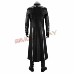 Devil May Cry 5 Vergil Cosplay Costumes Black Trench Coat Top Level 22 Devil May Cry 5 Vergil Cosplay Costumes Black Trench Coat Top Level -Simcosplay Outlet Store sim20190274a3