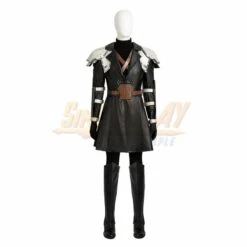 FF7EC Young Sephiroth Cosplay Costume Leather Suit Top Level -Simcosplay Outlet Store simy23190a10