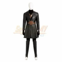 FF7EC Young Sephiroth Cosplay Costume Leather Suit Top Level -Simcosplay Outlet Store simy23190a2