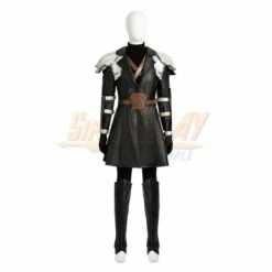 FF7EC Young Sephiroth Cosplay Costume Leather Suit Top Level -Simcosplay Outlet Store simy23190a6