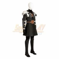 FF7EC Young Sephiroth Cosplay Costume Leather Suit Top Level -Simcosplay Outlet Store simy23190a8