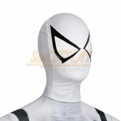 Anti-Venom White Suit Spiderman PS5 Cosplay Costume Jumpsuit -Simcosplay Outlet Store simy23192a12