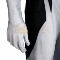 Anti-Venom White Suit Spiderman PS5 Cosplay Costume Jumpsuit -Simcosplay Outlet Store simy23192a7