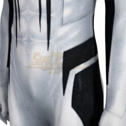 Anti-Venom White Suit Spiderman PS5 Cosplay Costume Jumpsuit -Simcosplay Outlet Store simy23192a9