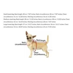 Deadpool 3 Dogpool Cosplay Costume Puppy Suit 19 Deadpool 3 Dogpool Cosplay Costume Puppy Suit -Simcosplay Outlet Store sizechartdog 2