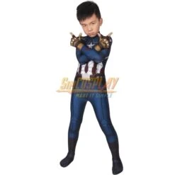 Kids Captain America Cosplay Costume Spandex Cosplay Suits For Children SKD19024 -Simcosplay Outlet Store skd19024a9