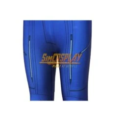 Kids Captain America Cosplay Costume Classic Blue Spandex Suit For Children SKD19028 -Simcosplay Outlet Store skd19028a2