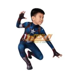 Kids Captain America Cosplay Costume Age Of Ultron Spandex Suit For Children SKD19032 -Simcosplay Outlet Store skd19032a11