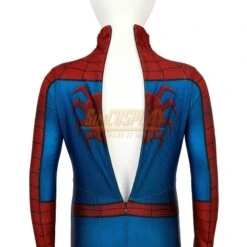 Kids Spider-man Cosplay Suit PS4 Spider-man Classic Printed Edition Costume For Children Cosplay -Simcosplay Outlet Store spider man cosplay suit for kids ps4 edition 7