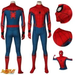 Spider-man Homecoming HQ Printed Cosplay Costume Sac4193
