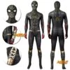 Spider-man No Way Home Cosplay Costume Black Gold Suit