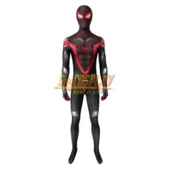 Spider-man Miles Morales PS5 Cosplay Costume Top Level -Simcosplay Outlet Store spider man ps5 new 0008 a0019653