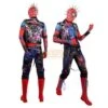 Spider-Punk Hobart Brown Cosplay Costume Across The Spider-Verse Edition