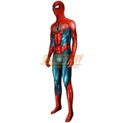 Spider-man Cosplay Suit Spider-Armor MK IV HQ Printed Edition Spandex Costume -Simcosplay Outlet Store spider man ps4 armour mk iv suit 4