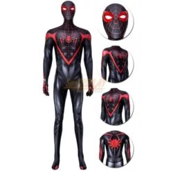 Spiderman 2 PS5 Miles Morales Cosplay Costumes HD Printed