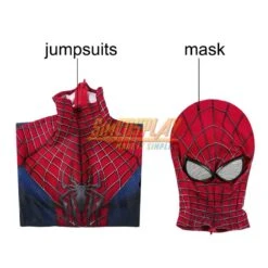 Kids Spider-man Tobey Maguire Cosplay Suit Halloween Children Costumes Dark Edition -Simcosplay Outlet Store spiderman suit for kids 19030ab 0000 jumpsuits mask